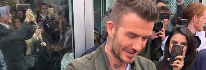 David Beckham alla Safilo