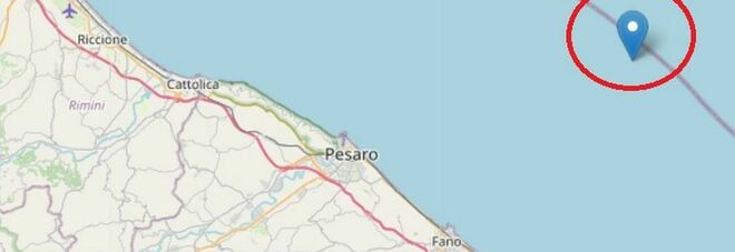Terremoto oggi a Fano, scossa magnitudo 2.7 avvertita dalla popolazione
