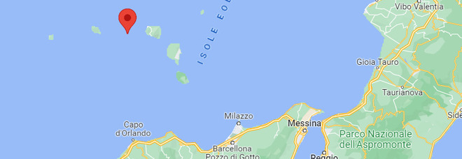 Terremoto 3.5 alle isole Eolie, scossa avvertita da Capo d'Orlando a Messina e Reggio Calabria
