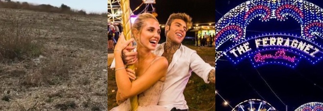 Ferragnez, il dietro le quinte delle nozze di Chiara e Fedez: «Così è nata l'idea del luna park» Video