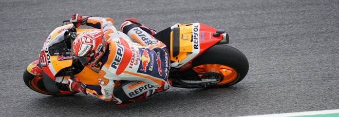 Mugello, Marquez vola
nelle terze libere. Rossi terzo