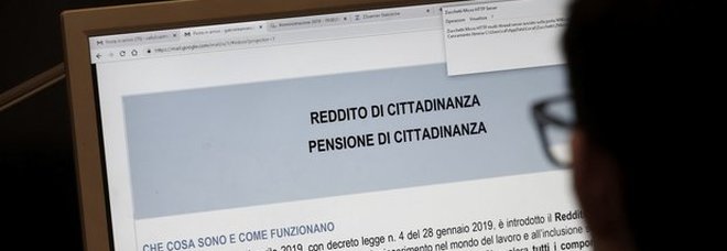 Reddito di cittadinanza Reddito di cittadinanza
