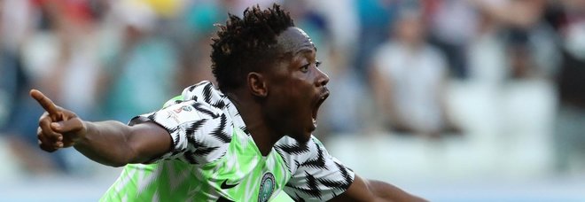 La Nigeria stende l'Islanda 2-0 con la doppietta di Musa