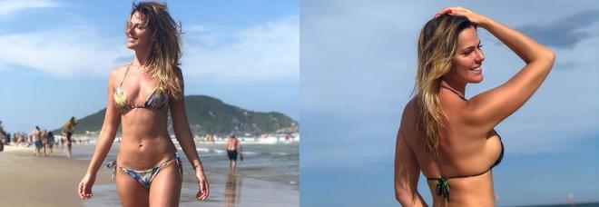 Thais Wiggers, scatti hot:
l'ex velina supersexy
in spiaggia in Brasile