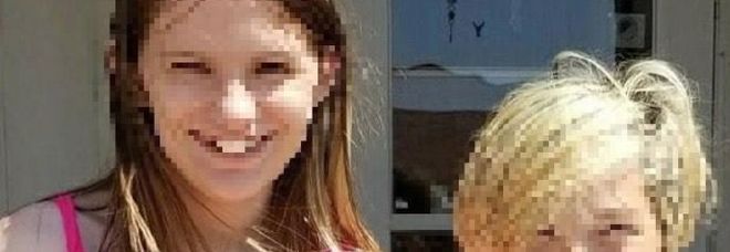 Madissen (a sinistra) e Sophia Madissen (a sinistra) e Sophia