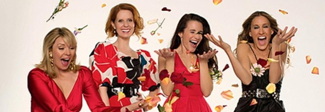 Miranda,Samantha, Charlotte e Carrie