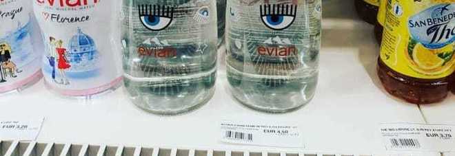 Sorpresa nell'aeroporto di Brindisi: l'acqua Ferragni a prezzo di saldo Sorpresa nell'aeroporto di Brindisi: l'acqua Ferragni a prezzo di saldo
