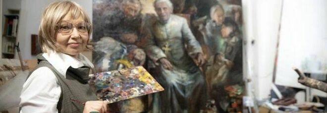 Natalia Tsarkova, la pittrice dei Papi: «Era un compito affidato solo ad uomini, ma i tempi sono cambiati»