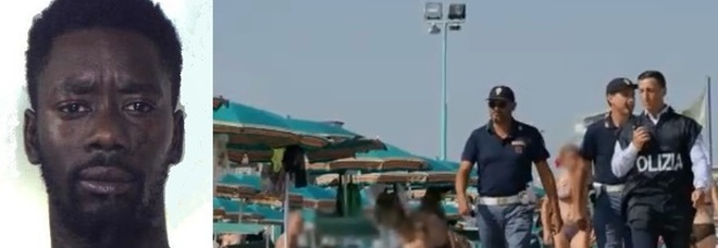 Stuprata a 15 anni in spiaggia, il violentatore filmato dalle telecamere: «E' uno spacciatore africano» Stuprata a 15 anni in spiaggia, il violentatore filmato dalle telecamere: «E' uno spacciatore africano»