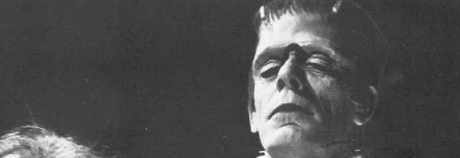 Dal film Frankenstein del '31 con Boris Karloff