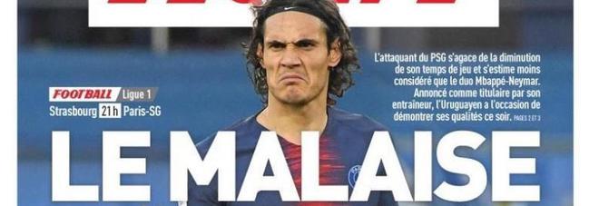 «Il malessere di Cavani»,
in Francia sicuri dell'addio al Psg