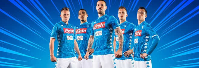 Napoli, nuova maglia con «pantera»
e un accordo con Amazon | Video