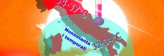 Meteo, ancora super-caldo: «Punte di 35-37 gradi». Ma a fine mese torna l'autunno Meteo, ancora super-caldo: «Punte di 35-37 gradi». Ma a fine mese torna l'autunno
