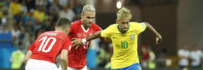 Brasile-Svizzera 1-1, solo un pari
per i verdeoro: Coutinho non basta