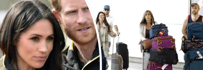 Meghan, l'ex cognata e i nipoti (non invitati) arrivano a Londra prima delle nozze con Harry Meghan, l'ex cognata e i nipoti (non invitati) arrivano a Londra prima delle nozze con Harry
