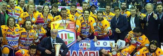 Primo titolo veneto a squadre del 2018: è l'Asiago che vince la Alps Hockey League Primo titolo veneto a squadre del 2018: è l'Asiago che vince la Alps Hockey League