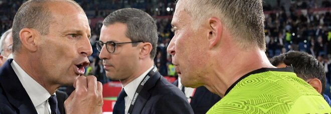 Allegri fuorioso ed espulso in Juventus-Inter: esultanza sgradita, ecco cosa è successo