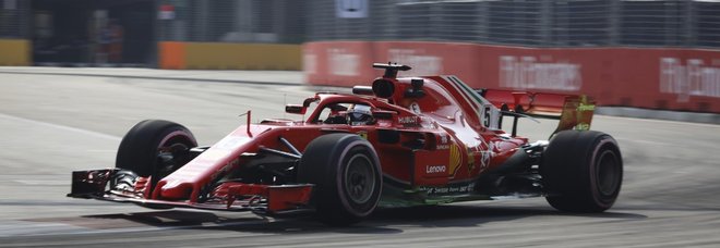 Messaggio radio Ferrari:
«Un pensiero a Sergio»