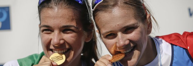 Canottaggio, le sorelle Lo Bue
medaglia d'oro ai Mondiali