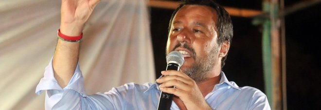 Matteo Salvini a Trento Matteo Salvini a Trento