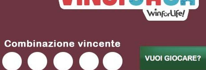 VinciCasa, l'estrazione di oggi giovedì 17 ottobre 2019: i numeri vincenti