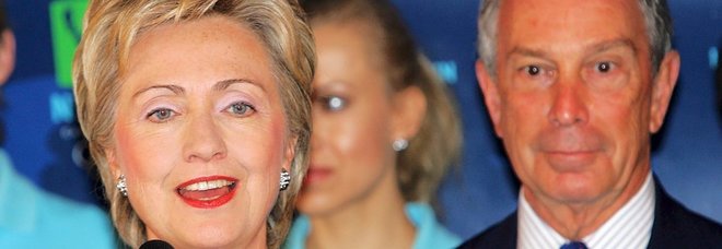 Usa, Bloomberg vorrebbe Hillary come sua vice Usa, Bloomberg vorrebbe Hillary come sua vice