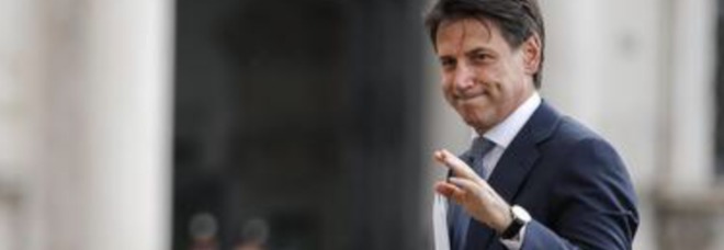 Il presidente del Consiglio Giuseppe Conte Il presidente del Consiglio Giuseppe Conte