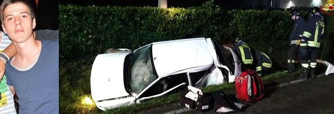 Finisce con la Peugeot nel fossato Andrea muore a soli 23 anni