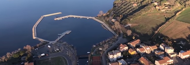 Il porto di Marta in provincia di Viterbo Il porto di Marta in provincia di Viterbo