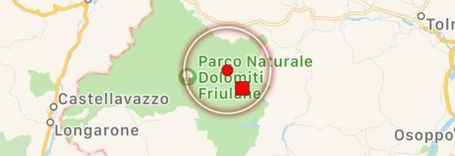 Terremoto in provincia di Udine, scossa di magnitudo 3.7 a Forni di Sotto