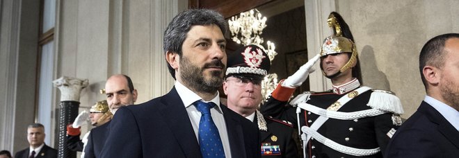 Fico vede Pd e M5S: secondo giro di consultazioni Fico vede Pd e M5S: secondo giro di consultazioni