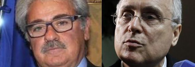 Nicolò D'Angelo e Claudio Lotito