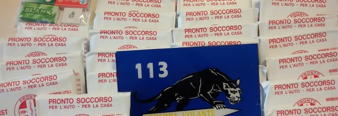 Kit del pronto soccorso
taroccati: bloccate nei pressi
dell'ospedale due persone