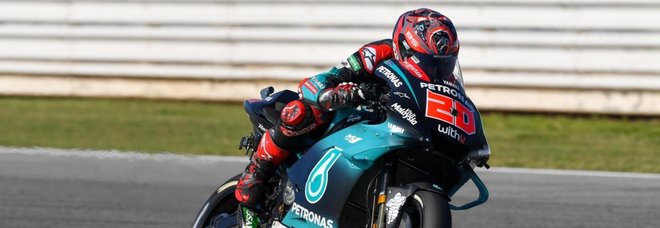 Gp di San Marino: Quartararo sfreccia nelle terze libere, Rossi è settimo