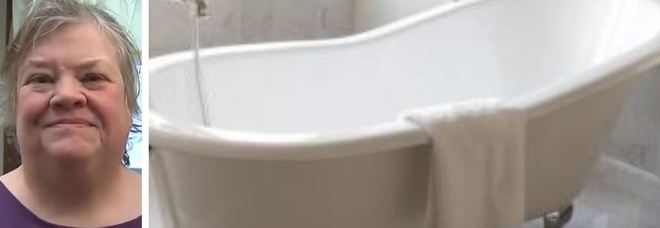 Resta bloccata per cinque giorni nella vasca da bagno, il postino le salva la vita Resta bloccata per cinque giorni nella vasca da bagno, il postino le salva la vita