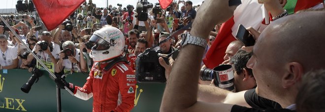 Gp d'Inghilterra, Vettel: «Bella battaglia, hospinto come un pazzo, sorpreso da Bottas»