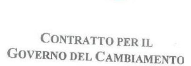 Contratto M5S-Lega: dal debito cancellato alla linea filo-Putin, è giallo sul programma Contratto M5S-Lega: dal debito cancellato alla linea filo-Putin, è giallo sul programma