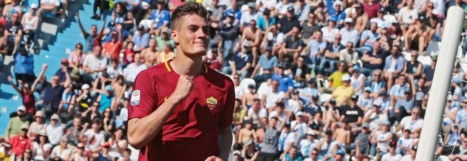 La Roma batte la Spal 3-0
Schick, prima rete in campionato