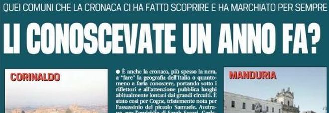 L'Italia scoperta con la "nera": da Corinaldo a Bibbiano
