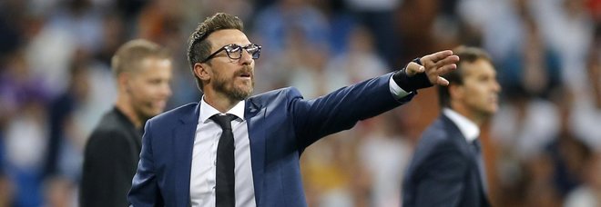 Champions, Di Francesco: «Mi preoccupo»