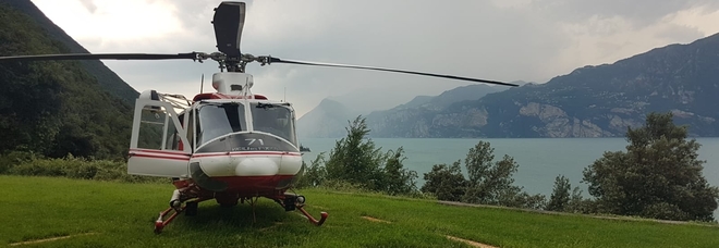 Si perde sul monte Altissimo, trovato e salvato con l'elicottero Si perde sul monte Altissimo, trovato e salvato con l'elicottero