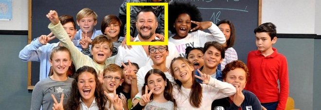 Salvini interrogato dai bambini su Rai3. Polemica sui social: propaganda. E un alunno non sorride