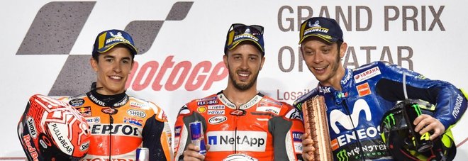 Moto Gp, Dovizioso
vince all'ultimo giro