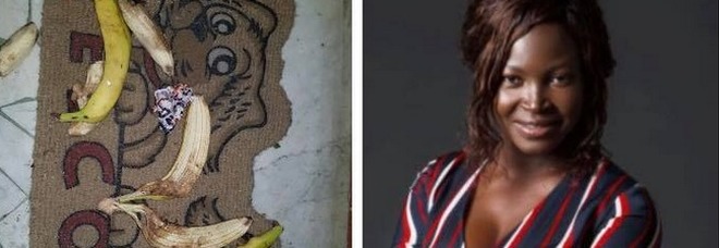 Roma, banane sullo zerbino di casa dell'attrice Balkissa Maiga: «E dicono che il razzismo non esiste»