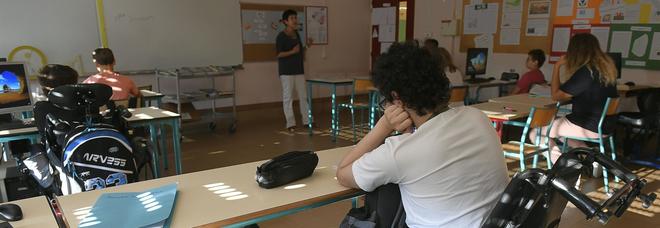 Uno studente disabile Uno studente disabile