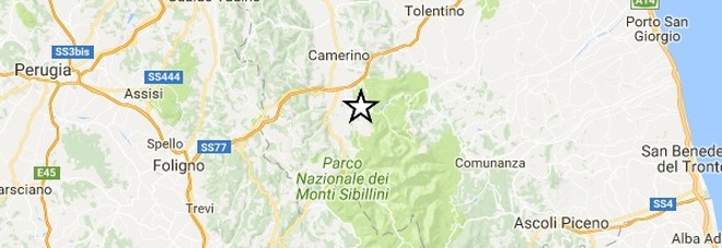 Terremoto, scossa
di magnitudo 3.3 avvertita
in provincia di Macerata