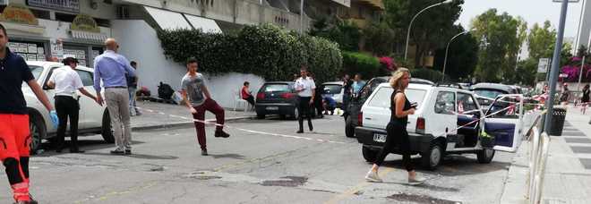 Il luogo dell'incidente mortale Il luogo dell'incidente mortale