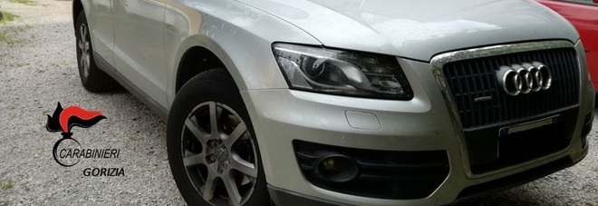 L'Audi Q5 rubata a Caserta e diretta in Ungheria L'Audi Q5 rubata a Caserta e diretta in Ungheria