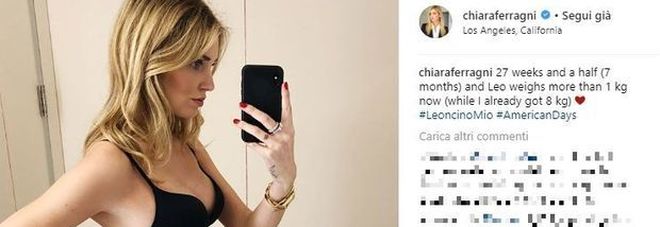 Chiara Ferragni incinta, pancino mini al settimo mese: Chiara Ferragni incinta, pancino mini al settimo mese:
