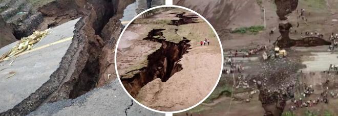 Kenya, la terra si apre lungo la Rift Valley: Rischia di dividere l'Africa Kenya, la terra si apre lungo la Rift Valley: "Rischia di dividere l'Africa"